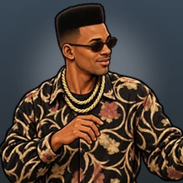 Jazz from THE FRESH PRINCE OF BEL-AIR