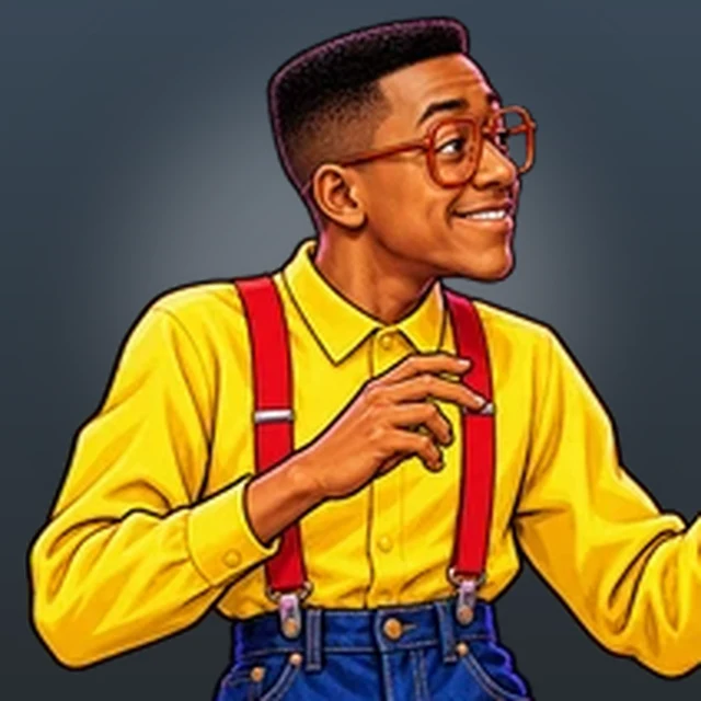 Steve Urkel from FAMILY MATTERS